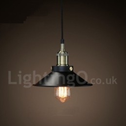 Retro Vintage Metal 1 Światło Wiszące Lampy
