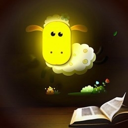 Creative Spirit Inteligentna kontrola światła Mała lampka nocna Dziecięca lampa ścienna