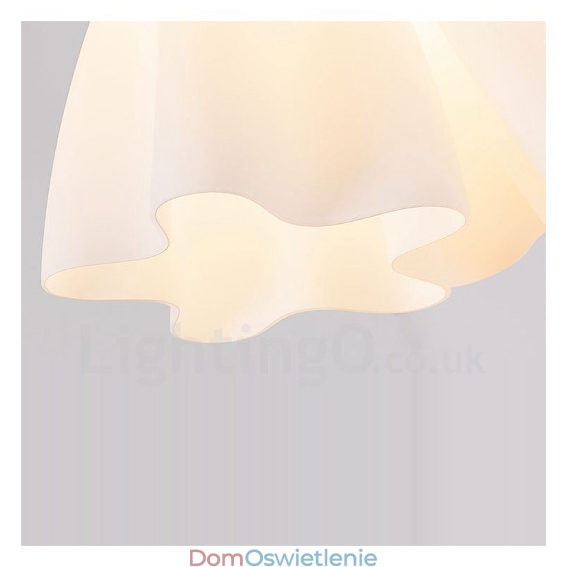 5-punktowy, rustykalny, zintegrowany żyrandol Lodge