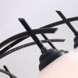 8-punktowy tradycyjny klasyczny zintegrowany żyrandol