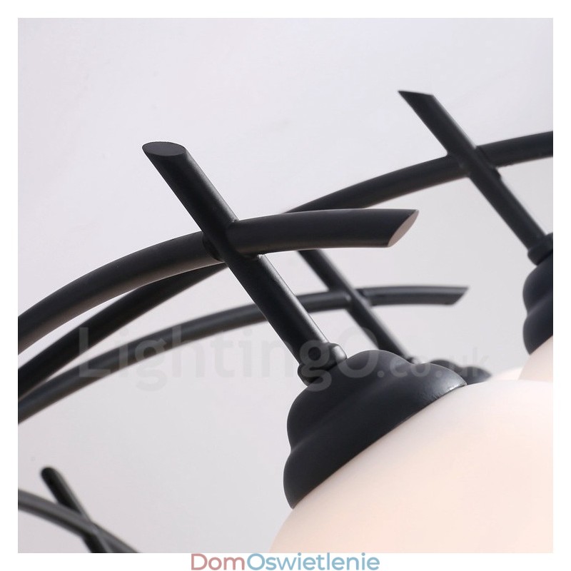 8-punktowy tradycyjny klasyczny zintegrowany żyrandol