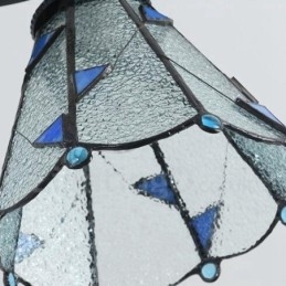 4-punktowy, śródziemnomorski styl, zintegrowany, metalowy żyrandol łazienkowy