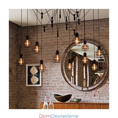 Kreatywny amerykański styl wiszący na 12 świateł