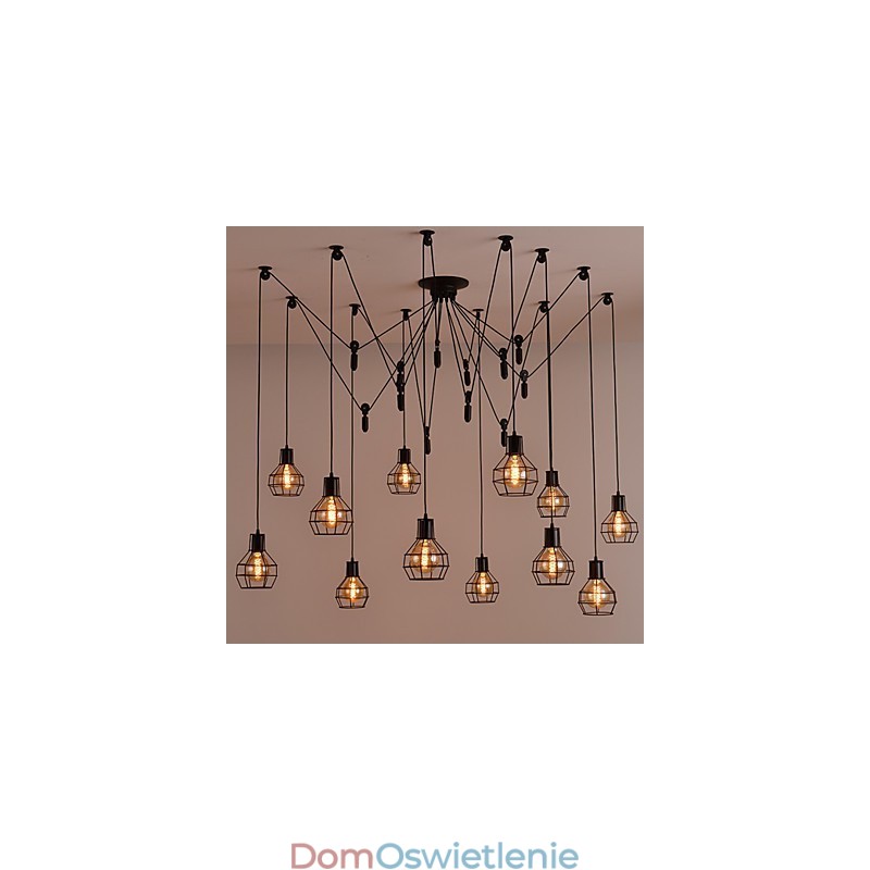 Kreatywny amerykański styl wiszący na 12 świateł