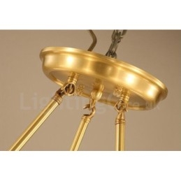 10-punktowy, rustykalny, zintegrowany metalowy żyrandol