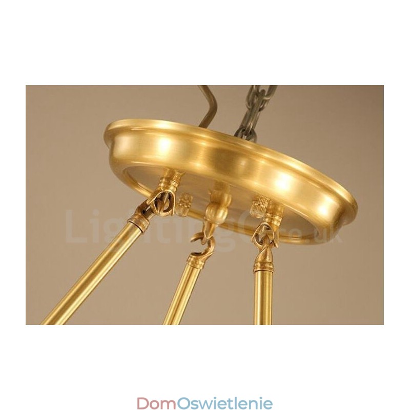 10-punktowy, rustykalny, zintegrowany metalowy żyrandol