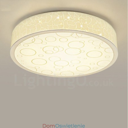 Nowoczesna, współczesna, zintegrowana metalowa lampa sufitowa Nowoczesna, współczesna, zintegrowana metalowa lampa sufitowa