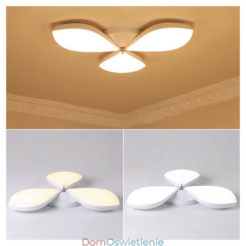 3-punktowa nowoczesna, współczesna, zintegrowana metalowa lampa wpuszczana