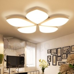5-punktowa nowoczesna, współczesna, zintegrowana metalowa lampa wpuszczana