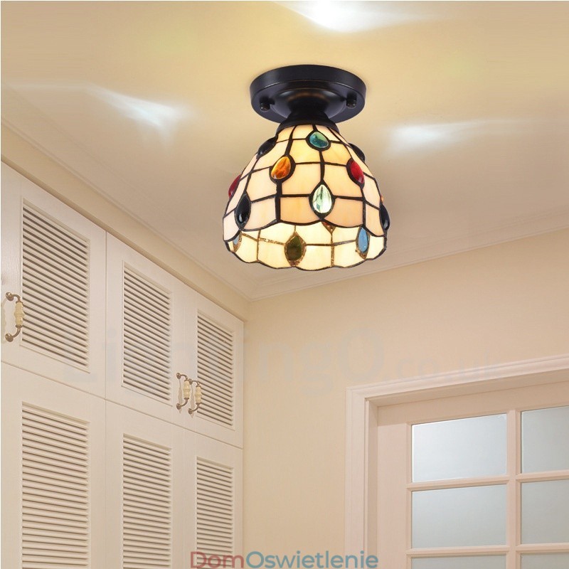 Zintegrowana lampa wpuszczana w stylu śródziemnomorskim