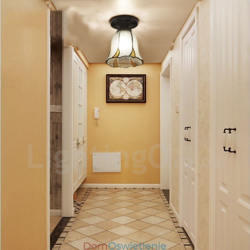 Zintegrowana lampa wpuszczana w stylu śródziemnomorskim