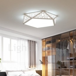 Nowoczesna, współczesna, zintegrowana lampa sufitowa