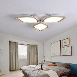 3-punktowa nowoczesna, współczesna, zintegrowana metalowa lampa sufitowa