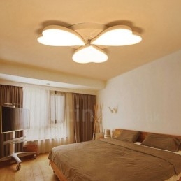 3-punktowa nowoczesna, współczesna, zintegrowana metalowa lampa sufitowa