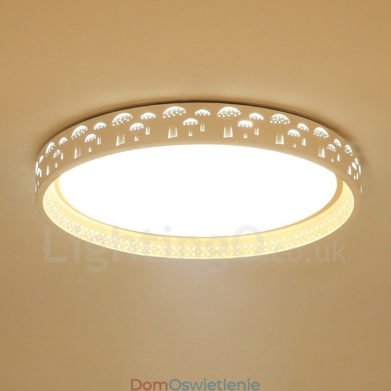 Nowoczesna, współczesna, zintegrowana, metalowa lampa wpuszczana