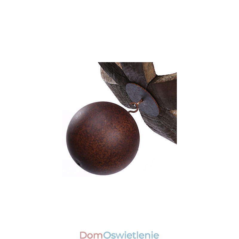 Vintage Amercian Rustic Drewniana Wisząca Lampa Winerel Żyrandol Salon i Lampa