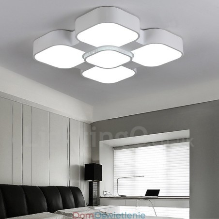Nowoczesna, współczesna, zintegrowana metalowa lampa sufitowa Nowoczesna, współczesna, zintegrowana metalowa lampa sufitowa