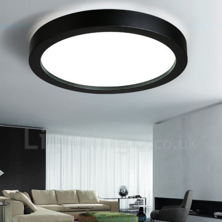 Nowoczesna, współczesna, zintegrowana metalowa lampa sufitowa Nowoczesna, współczesna, zintegrowana metalowa lampa sufitowa