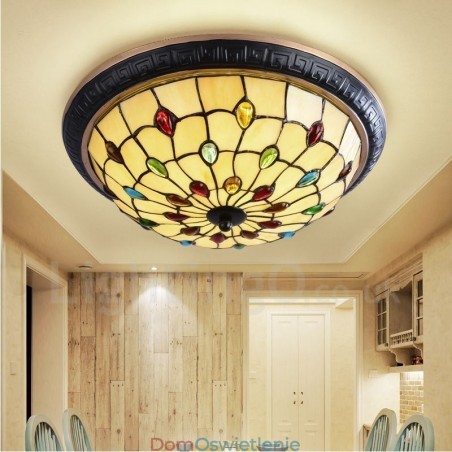 Nowoczesna, współczesna, zintegrowana metalowa lampa sufitowa Nowoczesna, współczesna, zintegrowana metalowa lampa sufitowa