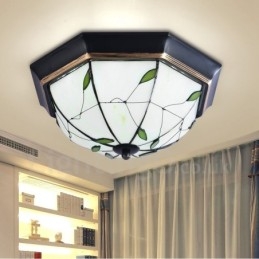 Nowoczesna, współczesna, zintegrowana metalowa lampa sufitowa