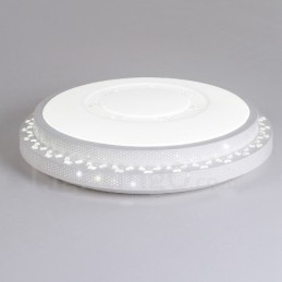 Nowoczesna, współczesna, zintegrowana metalowa lampa sufitowa