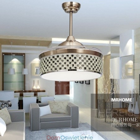 Nowoczesny, współczesny, niewidoczny wentylator sufitowy Wentylatory sufitowe