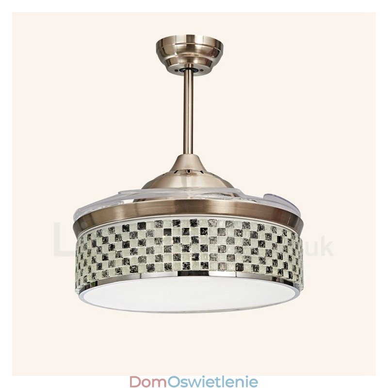 Nowoczesny, współczesny, niewidoczny wentylator sufitowy Wentylatory sufitowe