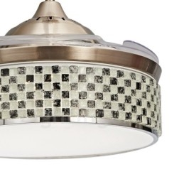 Nowoczesny, współczesny, niewidoczny wentylator sufitowy Wentylatory sufitowe