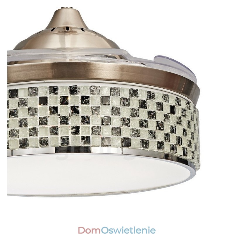 Nowoczesny, współczesny, niewidoczny wentylator sufitowy Wentylatory sufitowe