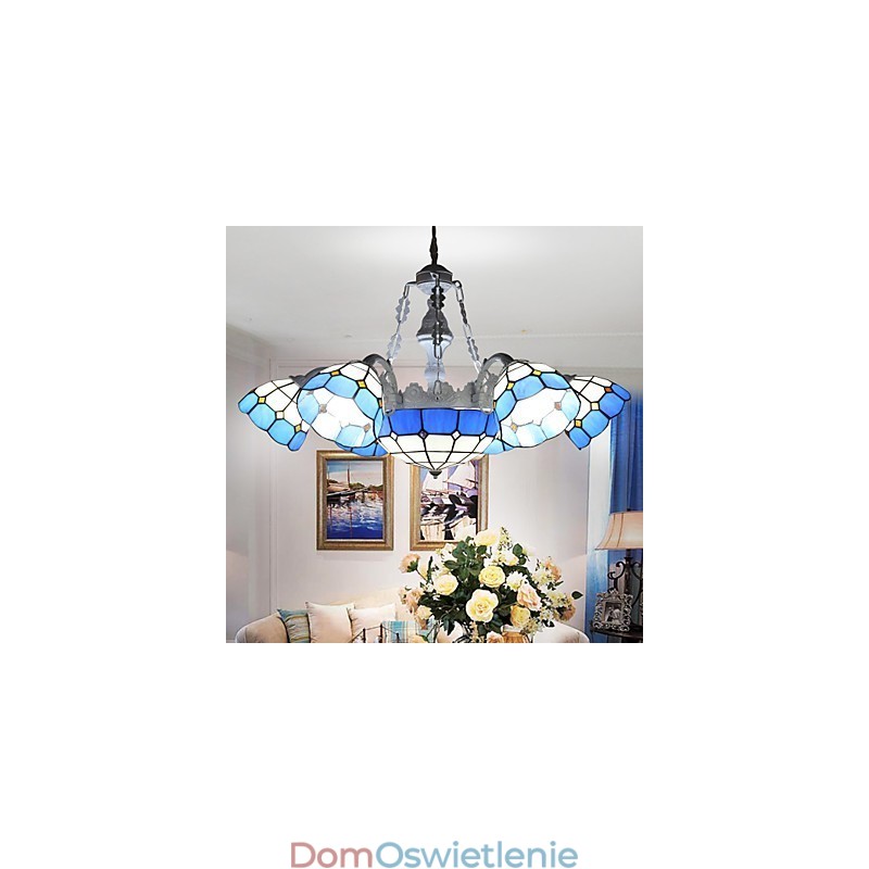 Morze Śródziemne Wiejskie Siedzenie Kreatywne 6 + 1 Lampy Głowne I Latarnie