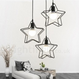 3-punktowa nowoczesna, współczesna, zintegrowana lampa wisząca