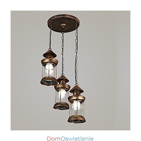 Rustykalna lampa wisząca w stylu retro retro w stylu rustykalnym Rustykalna lampa wisząca w stylu retro retro w stylu rustykalnym