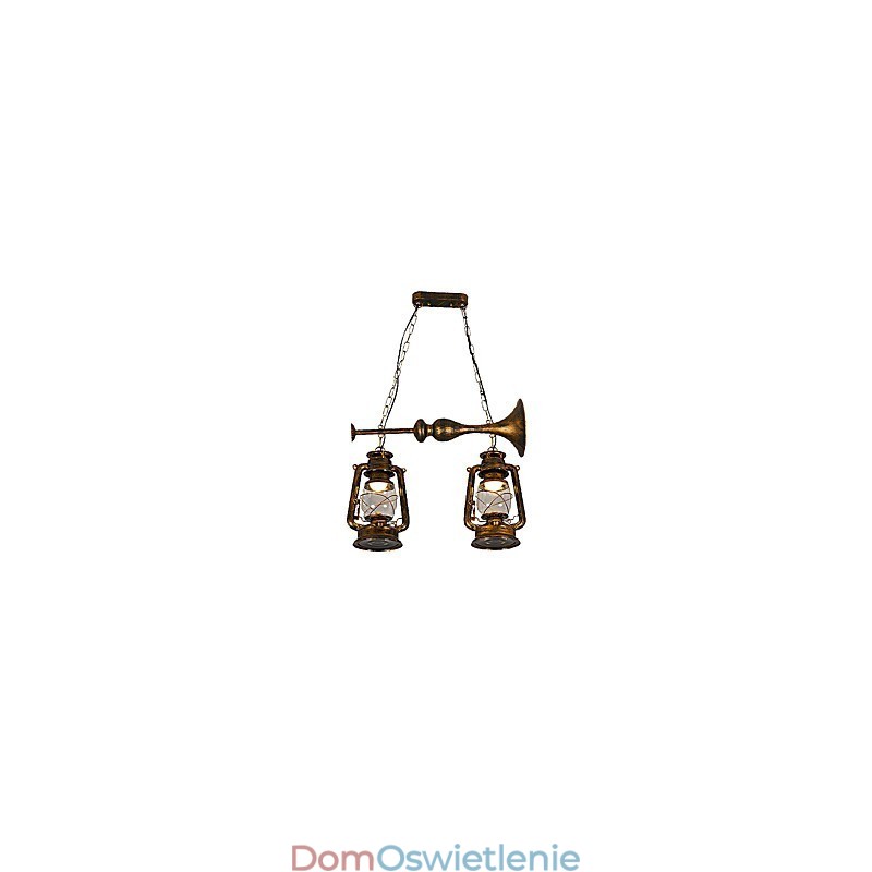 Rustykalna lampa wisząca w stylu retro retro w stylu rustykalnym