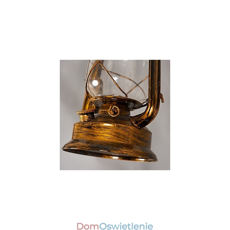 Rustykalna lampa wisząca w stylu retro retro w stylu rustykalnym