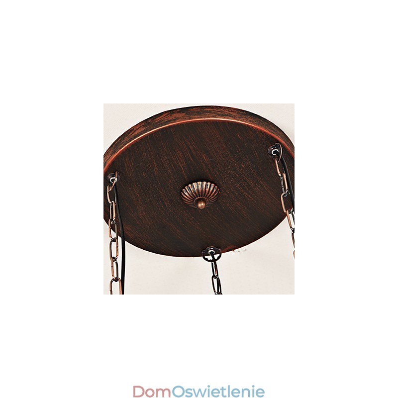 Rustykalna lampa wisząca w stylu retro retro w stylu rustykalnym