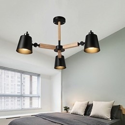 Funkcja malowania w stylu vintage na metalowym żyrandolu