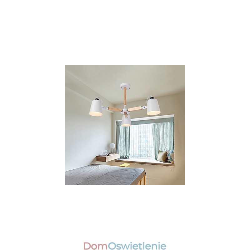 Funkcja malowania w stylu vintage na metalowym żyrandolu