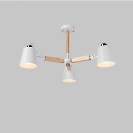 Funkcja malowania w stylu vintage na metalowym żyrandolu