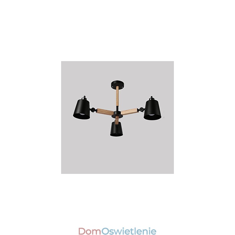 Funkcja malowania w stylu vintage na metalowym żyrandolu