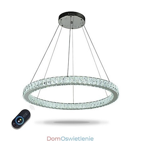 Ściemnialna lampa wisząca w kształcie pierścienia sufitowego, nowoczesny żyrandol, oświetlenie wewnętrzne ze zdalnym sterowaniem Ściemnialna lampa wisząca w kształcie pierścienia sufitowego, nowoczesny żyrandol, oświetlenie wewnętrzne ze zdalnym sterowaniem