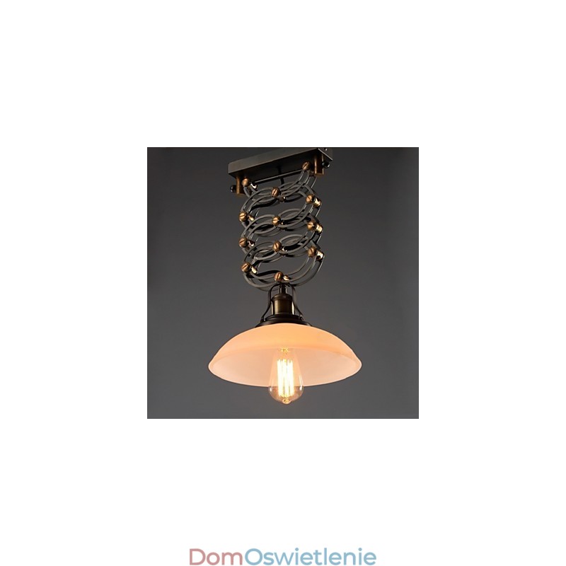 Amerykańska rustykalna lampa wisząca w stylu loftu, kute żelazo, lampa nożycowa, oświetlenie sklepowe, oświetlenie dekoracyjne