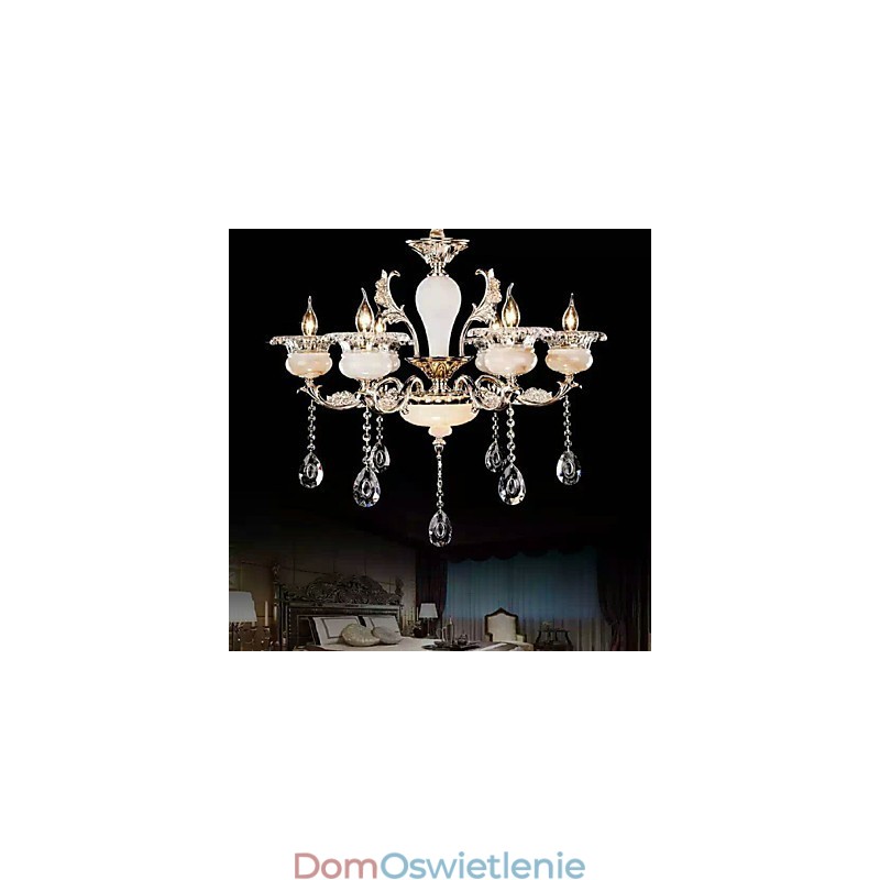 Retro Chrome Cecha dla projektantów Metalowa lampa wisząca