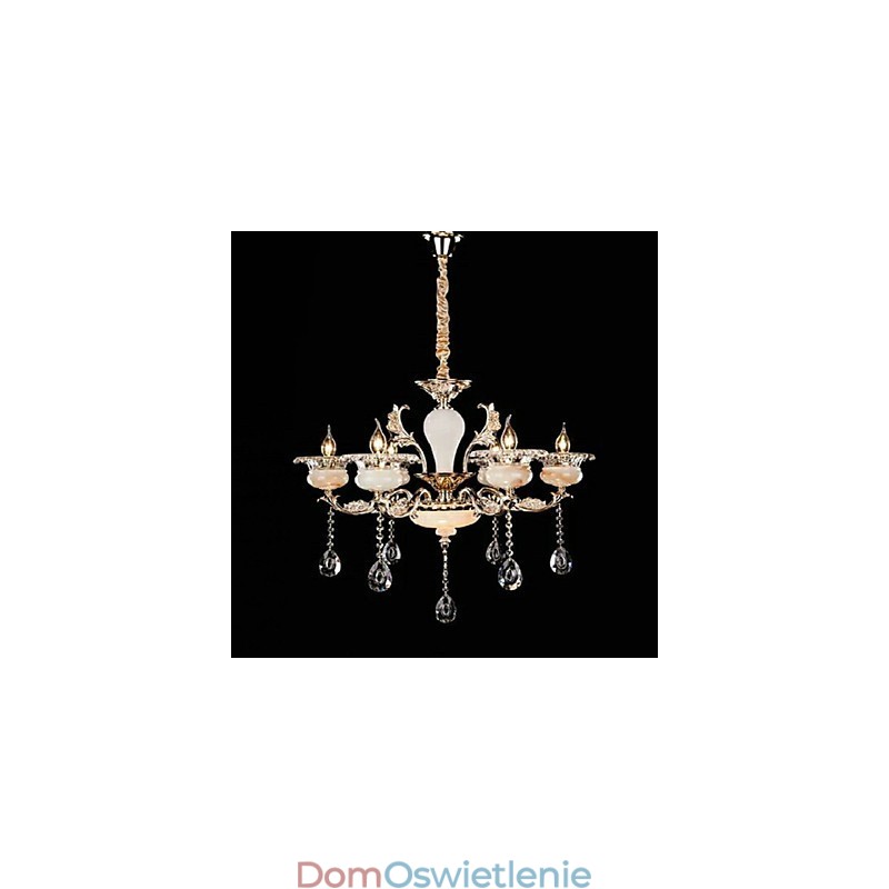 Retro Chrome Cecha dla projektantów Metalowa lampa wisząca