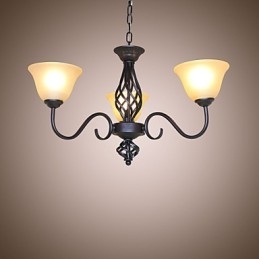 Tradycyjny Klasyczny Rustykalny Domek Vintage Retro Wiejski Inne Cecha dla Projektantów Stylu Mini Metalowy Żyrandol