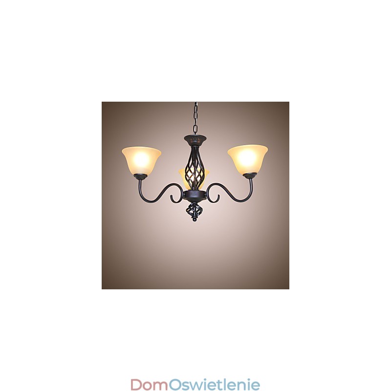 Tradycyjny Klasyczny Rustykalny Domek Vintage Retro Wiejski Inne Cecha dla Projektantów Stylu Mini Metalowy Żyrandol