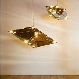 Tradycyjny Klasyczny Retro Galwanizowany Cecha dla Projektantów Metalowy Żyrandol