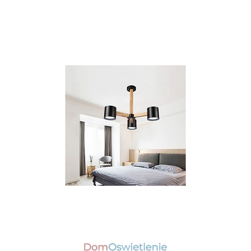 Funkcja malowania w stylu vintage na metalowym żyrandolu