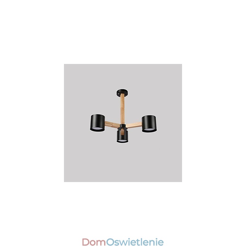 Funkcja malowania w stylu vintage na metalowym żyrandolu