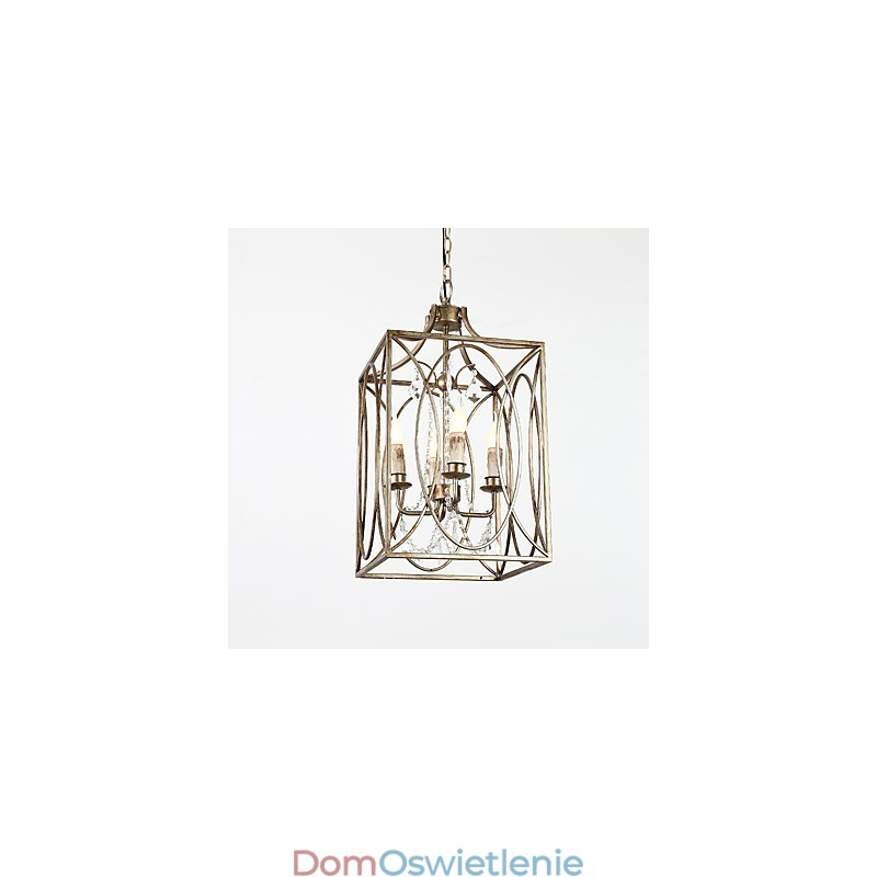 Cztery światła Vintage Metal Amercian Industrial Loft Malowanie Kolor Europejski Żyrandol Lampa Dekoracja Wnętrz Lampa Wisząca