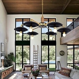 6-światłowy spersonalizowany żyrandol